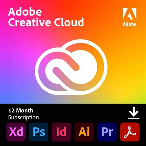 Adobe Creative Cloud subscription
