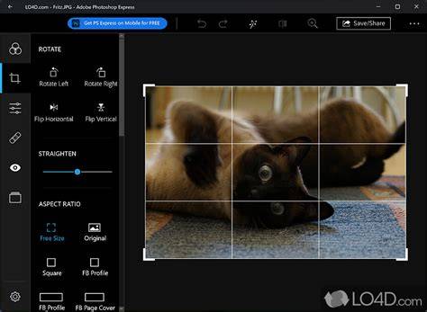 Adobe Photoshop Express screenshot