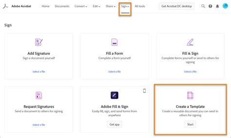 Adobe Sign Templates