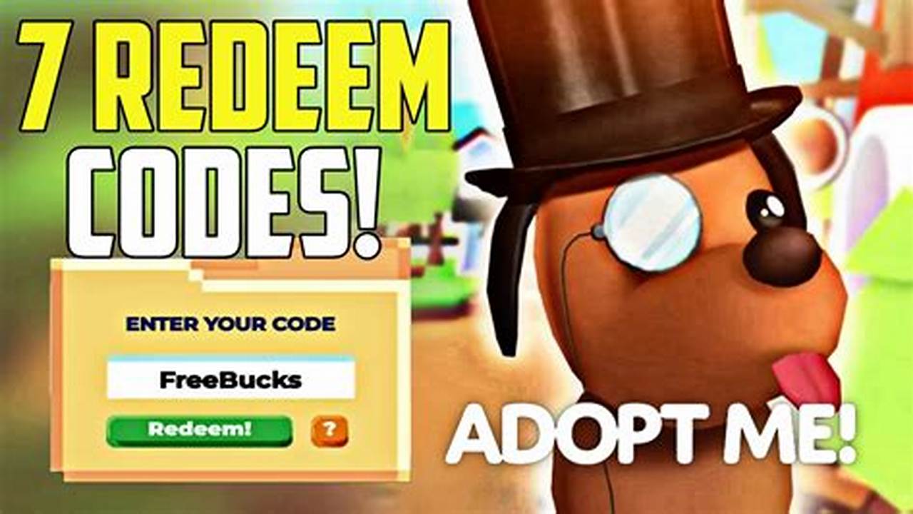 Adopt Me Codes April 2024