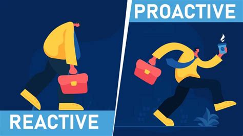 Adopt a Proactive Approach