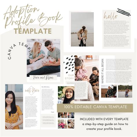 Adoption Profile Book Template