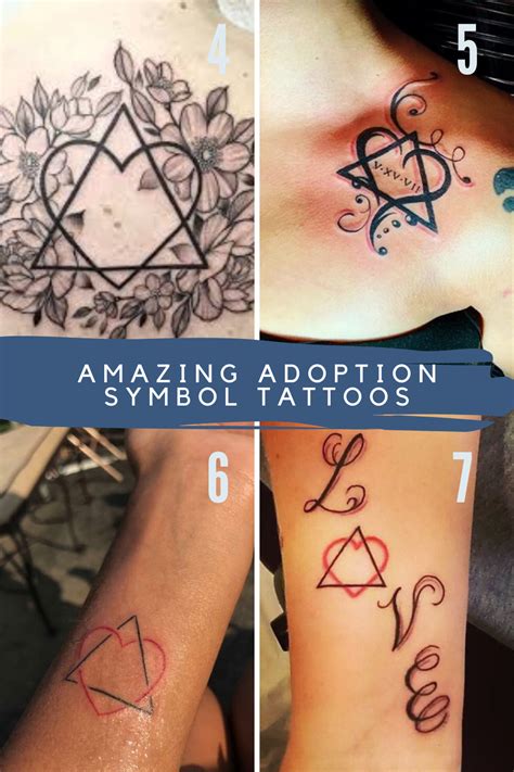 Adoption Sign Tattoo