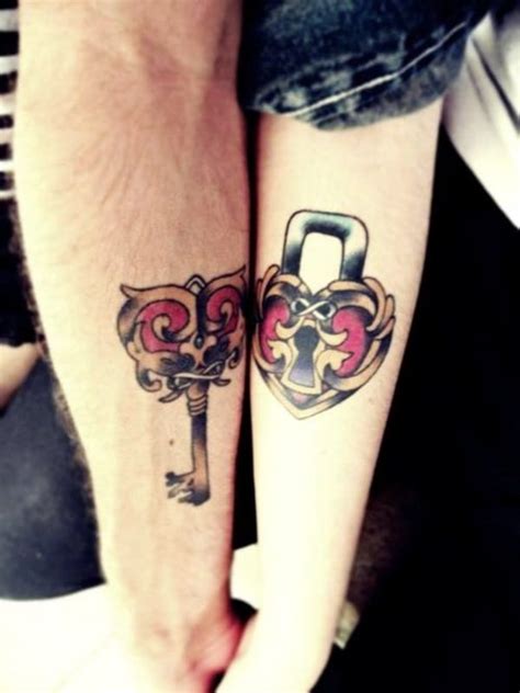 Adorable Couple Tattoos
