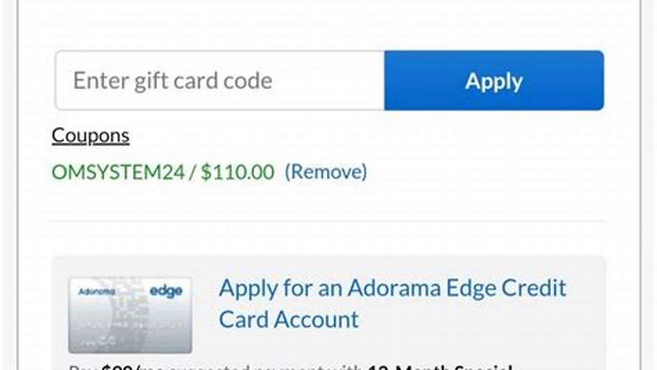 Adorama Coupon Code 2024