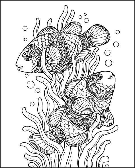 Adult Coloring Pages Animals