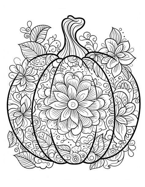 Adult Coloring Pages Thanksgiving
