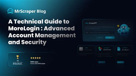 Advanced Account Management and Security