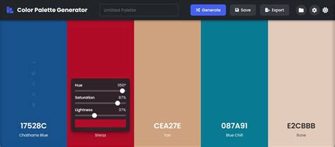 Advanced Color Tools and Palettes