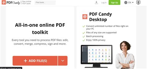 Advanced Features of PDF Candy