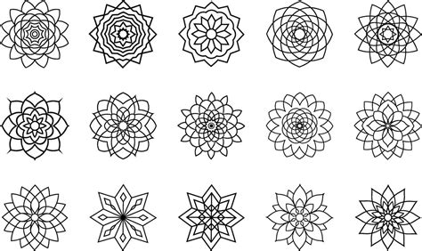 Advanced Geometric and Mandala Designs