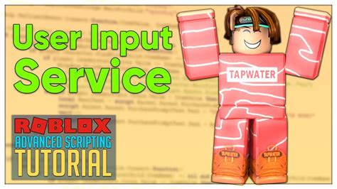 Advanced Roblox Scripting Tutorial #6 - UserInputService (Beginner 