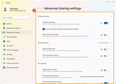 Advanced Sharing