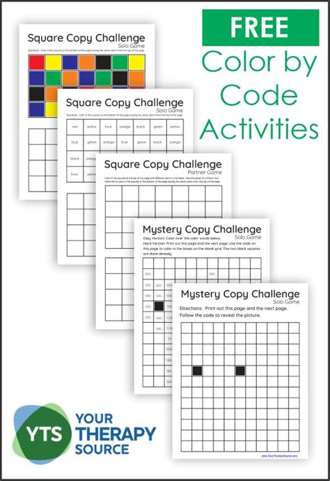 Advanced Skills: Color-by-Code Worksheets