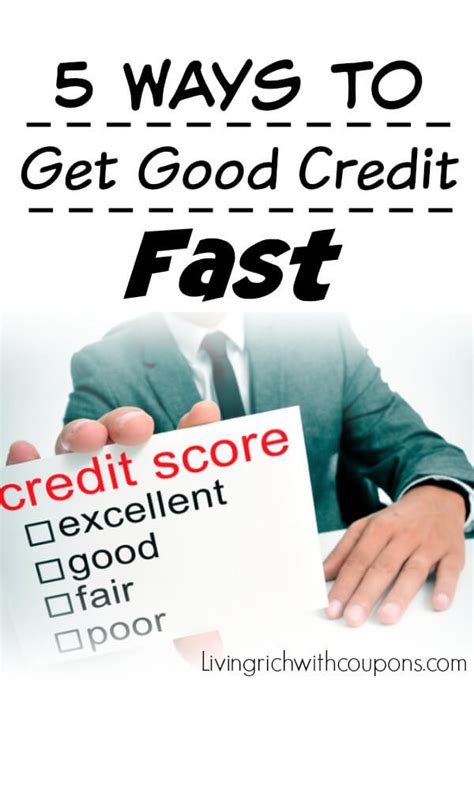 Advanced Strategies to Get Good Credit Fast