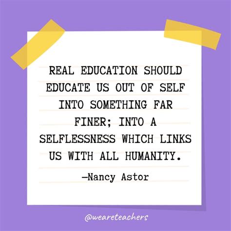 Top 12 Quotes & Sayings About Advancing Education