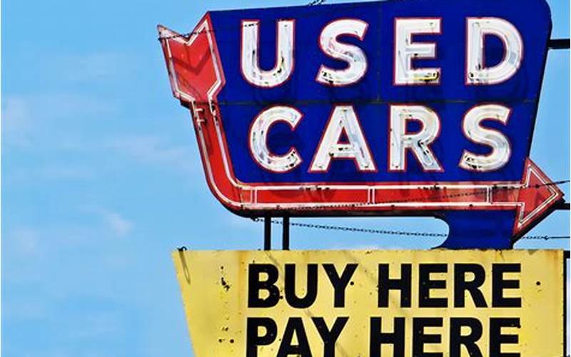 Advantages Of Buy Here Pay Here Dealership