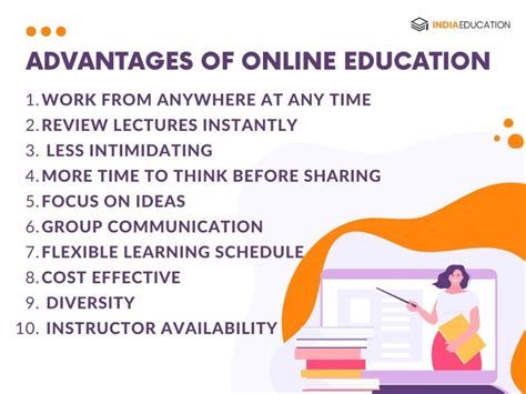 Advantages of online education