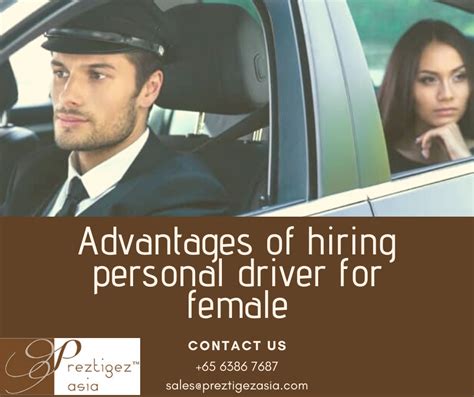 Advantages of personal driver