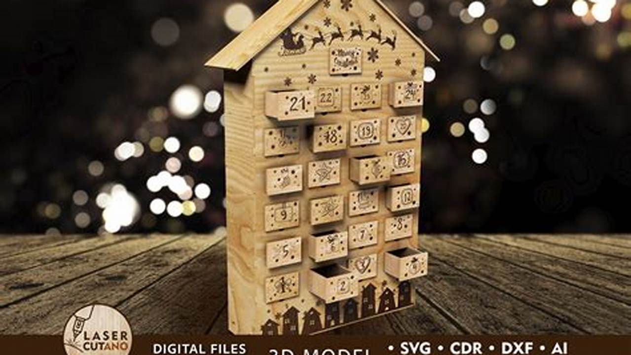 Advent Calendar Cut File