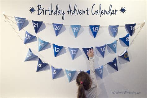 Advent Calendar Birthday
