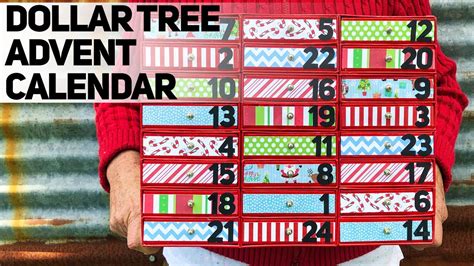 Advent Calendar Dollar Tree