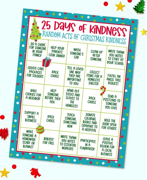 Advent Calendar Kindness