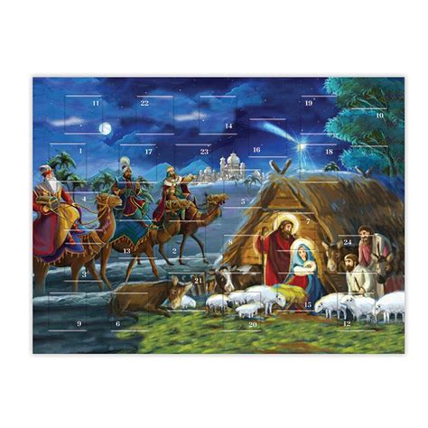 Advent Calendar Puzzle Nativity Scene