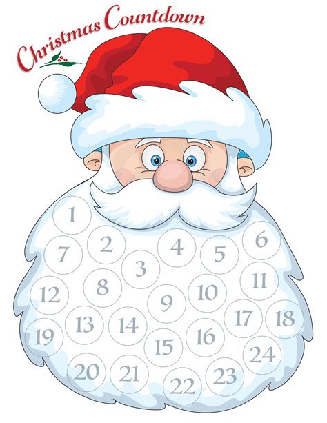 Advent Calendar Santa Claus