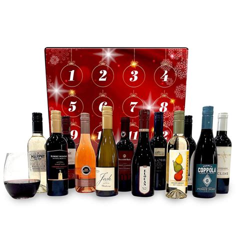 Advent Calendar With Wine