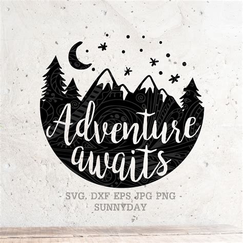 Download Adventure Design Cricut SVG DXF Files