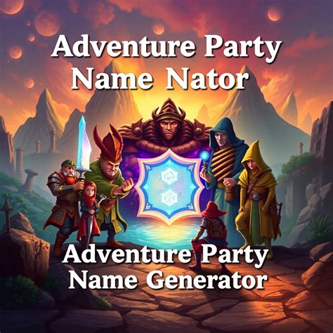 Adventure Party Name Generator