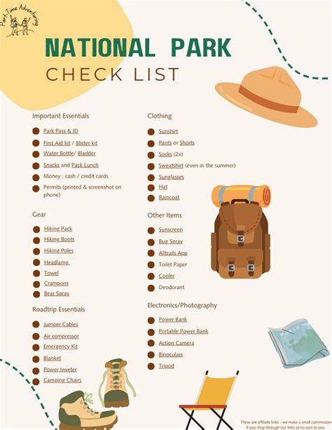 Adventure Tour Packing List