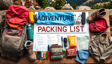 Adventure Travel Packing