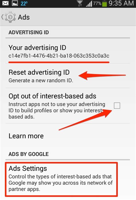 Advertising ID