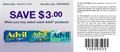 Advil $2 Printable Coupon