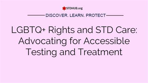 Advocate for Accessible STD Testing