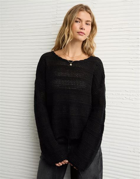 Ae Crochet Sweater