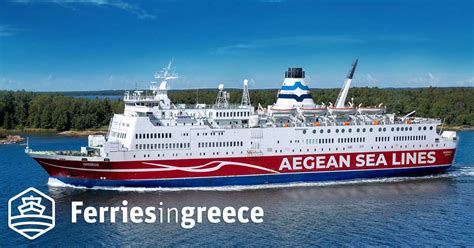 Aegean Sea Ferry