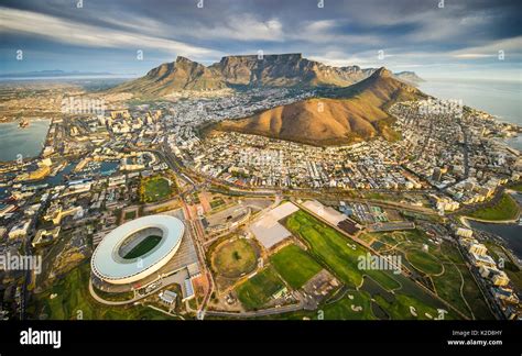 Aerial View of Cape Town