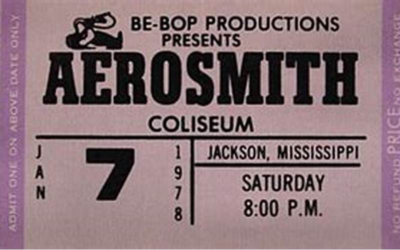 Aerosmith Concert Tickets