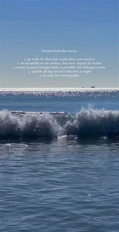Aesthetic Quotes Ocean