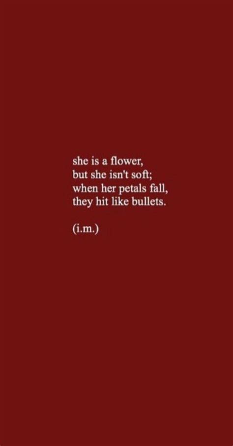 Aesthetic Quotes Red Background