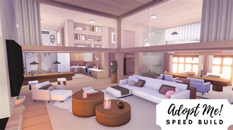 Aesthetic Rose Treehouse Speed Build Roblox Adopt Me! - YouTube
