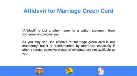 Complete Guide to Affidavit for Marriage Green Card Application Process