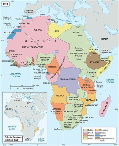 Map Of Colonized Africa In 1914 Tony Mapped It