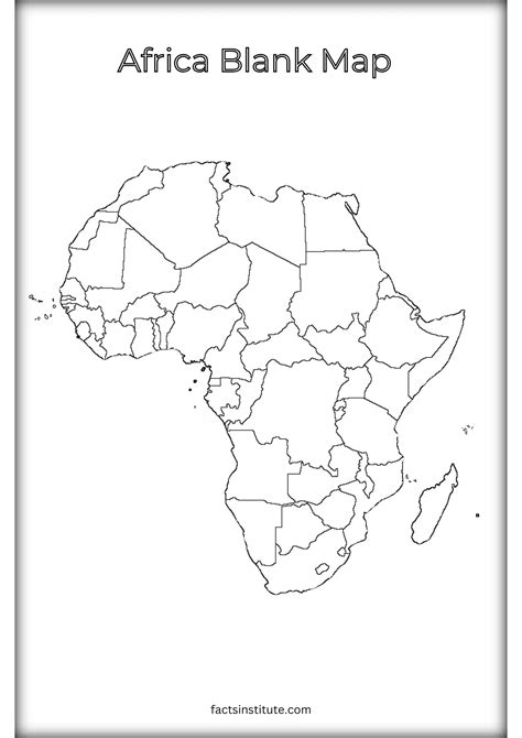 List Of Blank Map Of Africa Worksheet Ideas