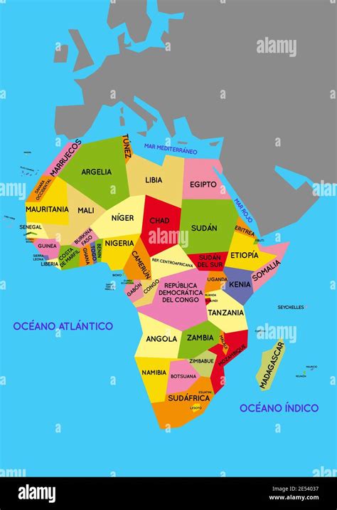 Printable Blank Africa Map Printable Map Of Africa Continent Map Of