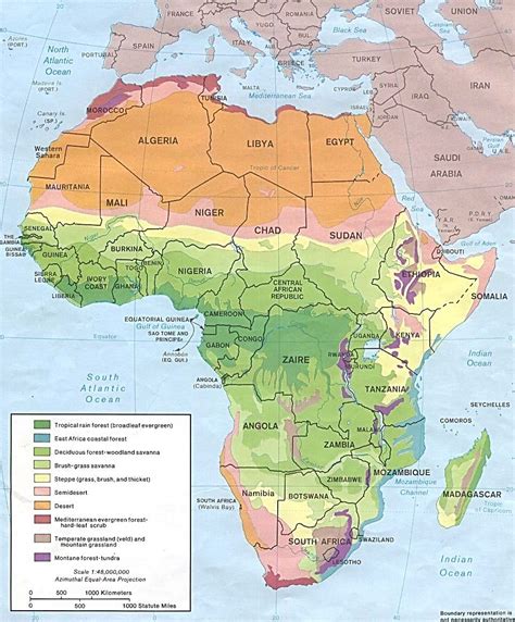 Large detailed elevation map of Africa. Africa large detailed elevation