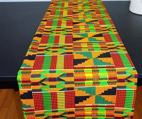 African Print Table Runners